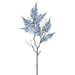 33" Artificial Boston Fern Leaf Stem -Blue (Pack of 12) - XAS138-BL