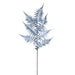 28" Artificial Boston Fern Leaf Stem -Blue (pack of 12) - XAS145-BL