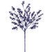 21" Glittered Artificial Mini Boxwood Stem -Purple (Pack of 12) - XAS238-PU