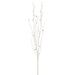 44" Beaded Artificial Pearl Stem -Clear/Pearl (pack of 12) - XAS312-CW/P