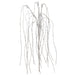 52" Beaded Hanging Artificial Pearl Stem -Clear/Silver (pack of 12) - XAS313-CW/SI