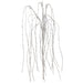 52" Beaded Hanging Artificial Pearl Stem -Clear/Silver (Pack of 12) - XAS313-CW/SI