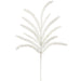 22" Glittered Artificial Pine Stem -Pearl (pack of 36) - XAS418-PEA