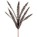 33" Artificial Pheasant Feather Stem -Brown/Black (Pack of 12) - XAS470-BR/BK