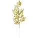 33" Glittered Artificial Ficus Leaf Stem -Green (Pack of 12) - XAS476-GR
