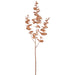 31.5" Metallic Artificial Eucalyptus Leaf Stem -Gold (Pack of 12) - XAS516-GO