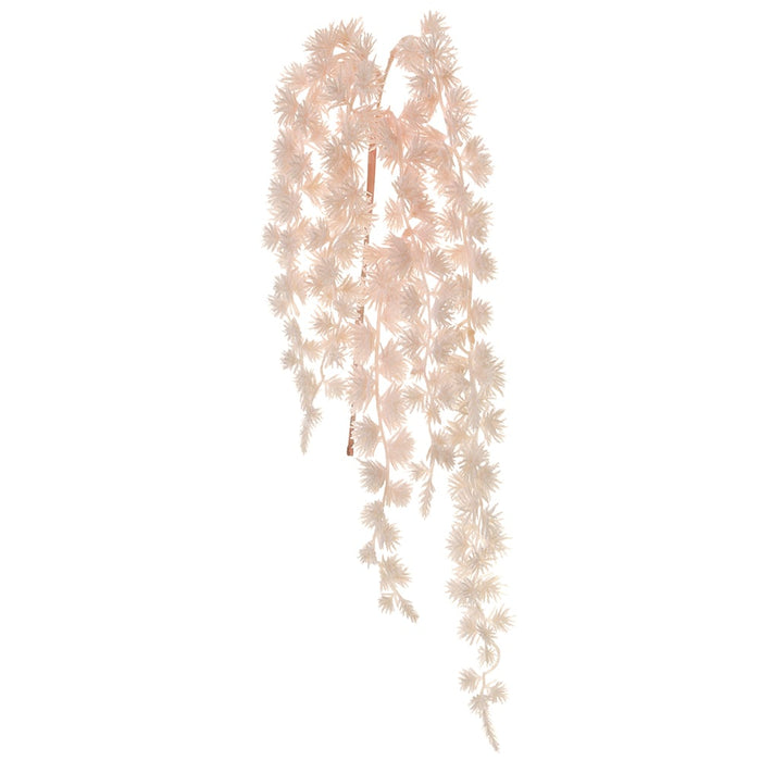 32" Hanging Metallic Artificial Short Needle Pine Stem -Blush (Pack of 12) - XAS517-BS