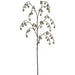 35" Plastic Pinecone Artificial Twig Stem -Green (Pack of 12) - XAS547-GR