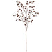 35" Plastic Pinecone Artificial Twig Stem -Brown (Pack of 12) - XAS561-BR