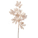 29.5" Metallic Artificial Meshed Leaf Stem -Gold (pack of 12) - XAS574-GO
