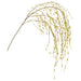 47" Hanging Glittered Artificial Willow Leaf Stem -Gold (pack of 12) - XAS578-GO