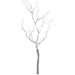 26" Snowed Artificial Twig Stem -White (pack of 12) - XAS585-WH