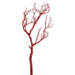 25" Glittered Artificial Twig Branch Stem -Red (pack of 12) - XAS602-RE