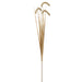 48" Glittered Artificial Cattail Grass Stem -Gold (pack of 12) - XAS608-GO