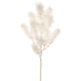 17" Snowed Artificial Pine Stem -White (pack of 12) - XAS640-WH