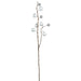 36" Glittered Artificial Ornamental Ball Stem -White (Pack of 12) - XAS681-WH