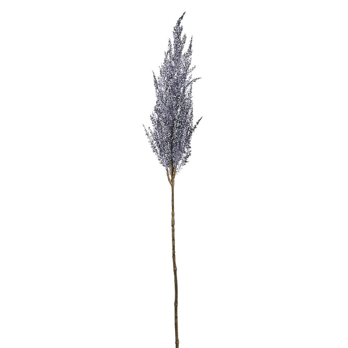 32" Glittered Artificial Pampas Grass Stem -Lavender (pack of 12) - XAS683-LV