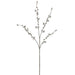 40" Glittered Pearl Artificial Stem -Champagne/Clear (pack of 12) - XAS693-CN/P