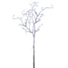 49" Snowed Artificial Twig Stem -White/Brown (pack of 6) - XAS717-SN