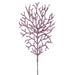 19.5" Glittered Artificial Plastic Coral Stem -Pink (Pack of 12) - XAS763-PK