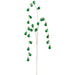 35" Hanging Artificial Ornamental Ball Stem -Green (pack of 12) - XAS779-GR