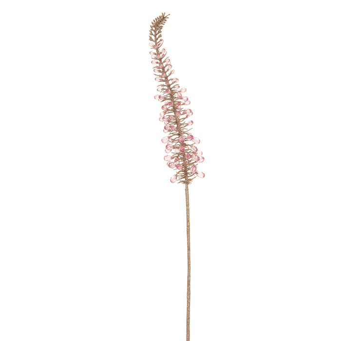 29" Glittered Artificial Beaded Stem -Lavender (Pack of 6) - XAS874-LV