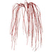 40" Glittered Artificial Hanging Willow Vine Stem -Red (pack of 12) - XAV719-RE