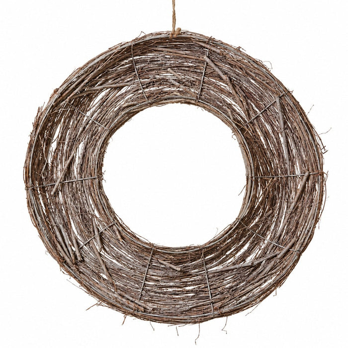 23.5" Iced Artificial Twig Wreath -Whitewashed (Pack of 4) - XAW029-WW