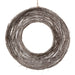 23.5" Iced Artificial Twig Wreath -Whitewashed (Pack of 4) - XAW029-WW