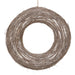 23.5" Iced Artificial Twig Wreath -Whitewashed (Pack of 4) - XAW029-WW
