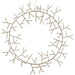 27.5" Glittered Twig Artificial Wreath -Gold (Pack of 2) - XAW253-GO