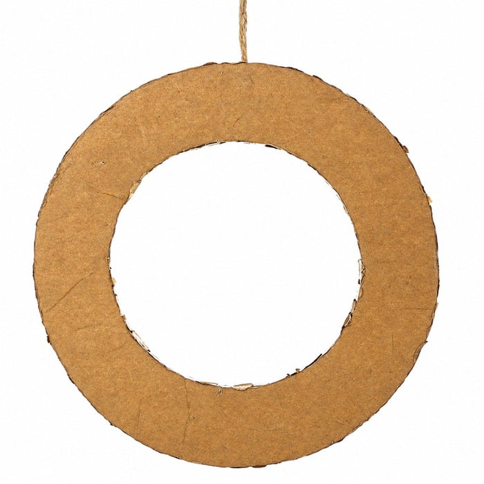 13.25" Artificial Hanging Pod Wreath -Gold (Pack of 6) - XAW362-GO