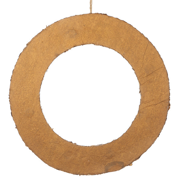 19" Artificial Hanging Pod Wreath -Gold (pack of 2) - XAW363-GO