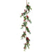 4'4" Artificial Berry Garland -Red/Green (pack of 6) - XBG419-RE/GR