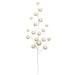 18" Artificial Berry Stem Pick -White/Pearl (Pack of 12) - XBK611-WH/P