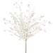27" Artificial Rosehip & Berry Stem Bouquet Bundle -White (Pack of 6) - XBQ639-WH