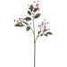 27" Berry Artificial Stem -Red (Pack of 12) - XBS022-RE