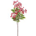 34" Flocked Berry Artificial Stem -Red (Pack of 12) - XBS031-RE