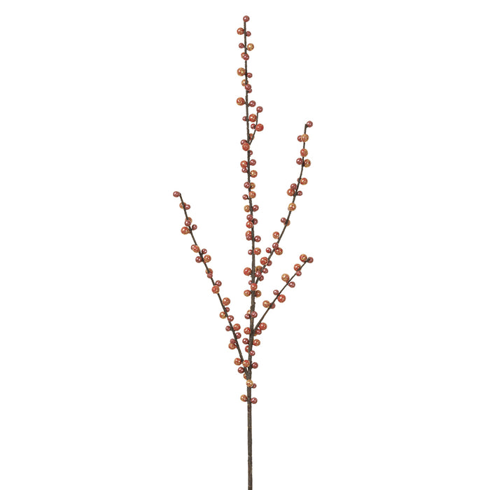 28" Berry Artificial Stem -Mauve/Gold (Pack of 24) - XBS041-MV/GO