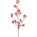 37" Berry Artificial Stem -Red (Pack of 6) - XBS052-RE