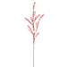 49" Artificial Ilex Berry Stem -Red (pack of 12) - XBS070-RE