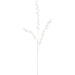23" Iced Berry Artificial Stem -White (Pack of 12) - XBS074-WH