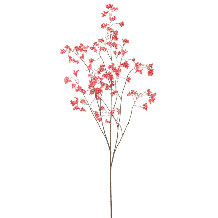54.5" Artificial Mini Berry Stem -Pink (Pack of 6) - XBS088-PK