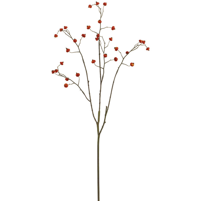 32" Artificial Berry Stem -Pink (Pack of 12) - XBS092-RE