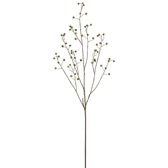 46.5" Artificial Berry Stem -Green (Pack of 12) - XBS098-GR