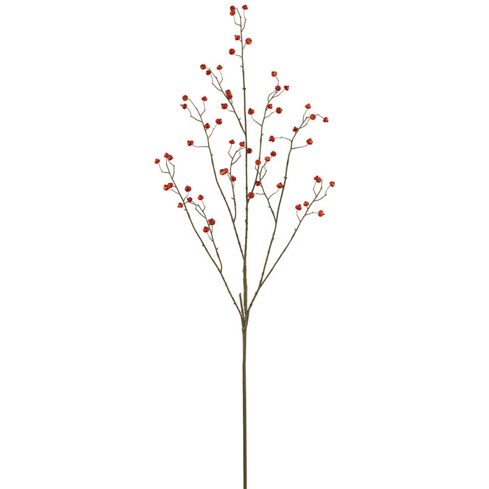 46.5" Artificial Berry Stem -Red (Pack of 12) - XBS098-RE