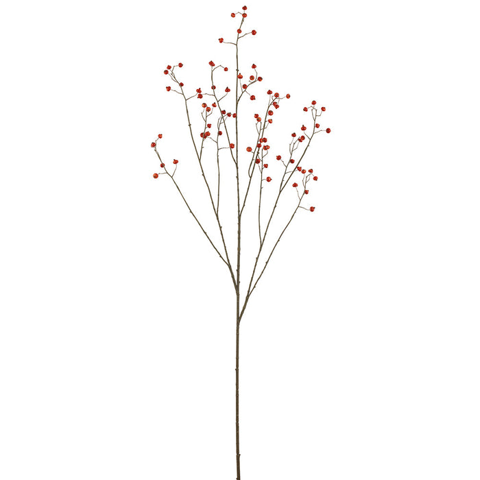 53" Artificial Berry Stem -Red (Pack of 6) - XBS101-RE