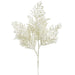 15" Glittered Artificial Mini Berry Stem -Champagne/Green (Pack of 36) - XBS232-CN/WH