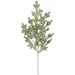 30" Glittered Mini Berry Artificial Stem -Green/White (Pack of 12) - XBS233-GR/WH