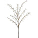 17" Iced Berry Artificial Stem Pick -White (Pack of 24) - XBS240-WH